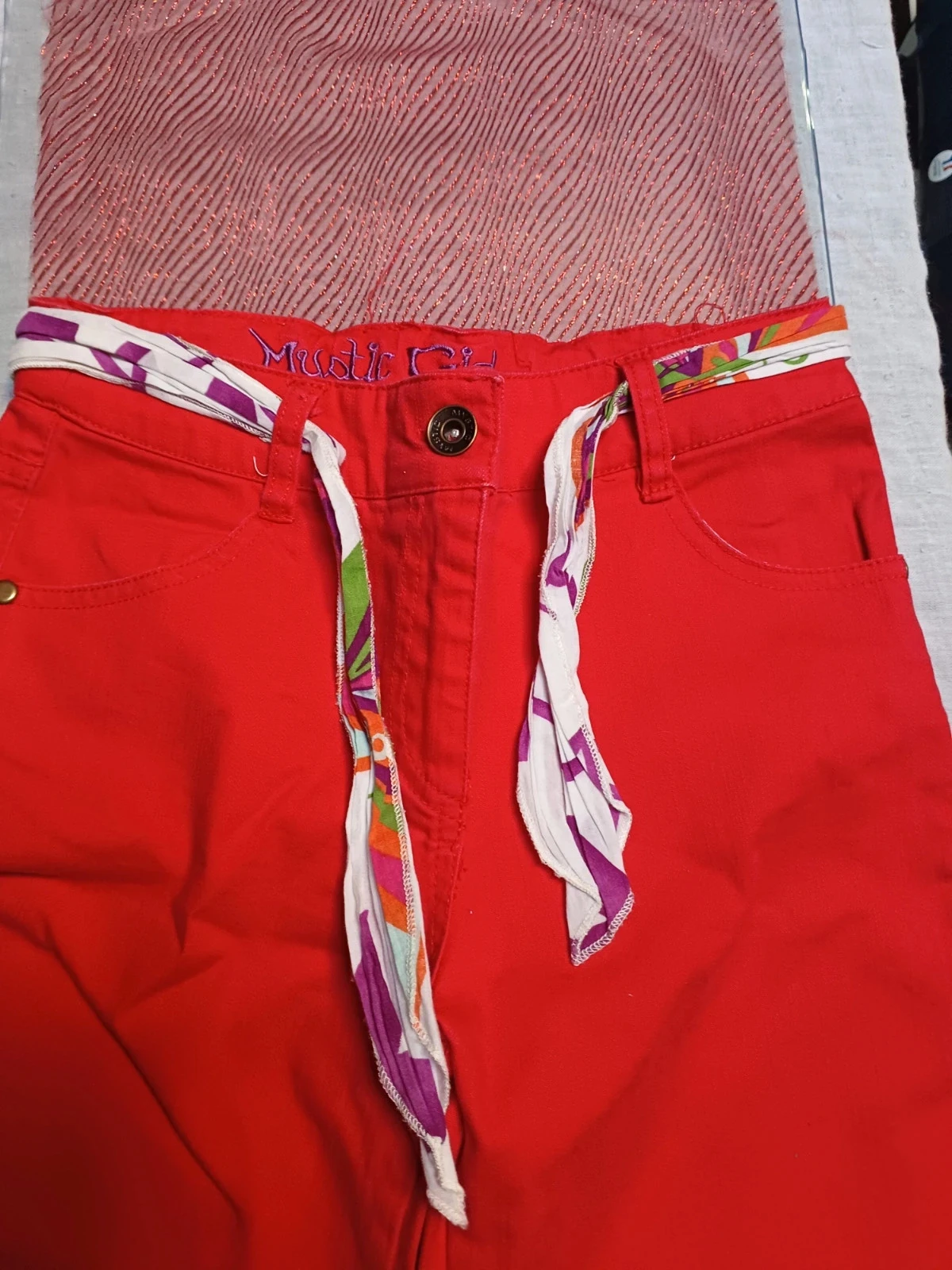 Roze mystic meisjesshort 8 jaar – photo 7
